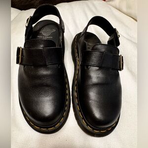 JORGE II BRANDO LEATHER SLINGBACK MULES